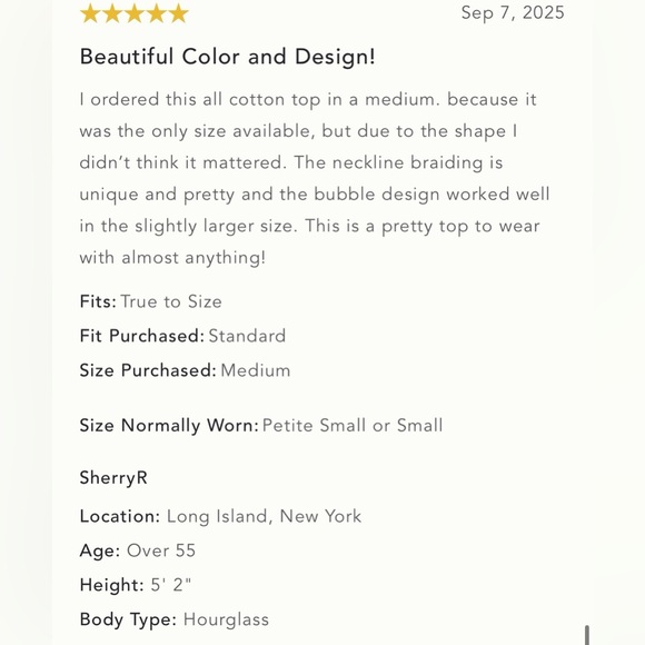 NWT Size L - Anthropologie 100% Cotton Braided Bubble-Hem Tank Top (NWT US$ 88) - Picture 12 of 16